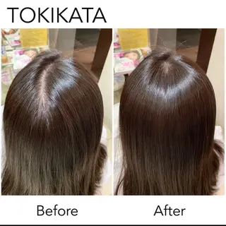 セミロング カラー THE DAY所属・AKI HASHIMOTOのヘアスタイル