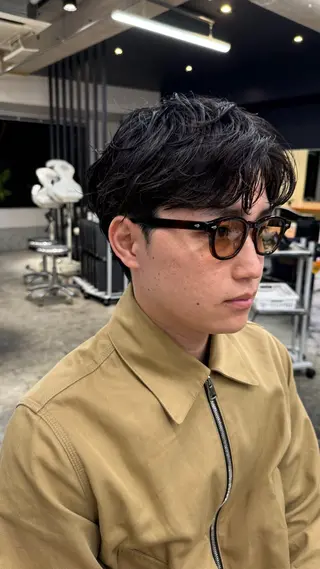 パーマ メンズ pledica所属・IIZUKA RYOKEI🌿のヘアスタイル