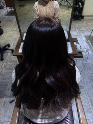 ロング Kubota rinのヘアスタイル