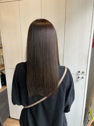 ロング オオシマ ミユのヘアスタイル