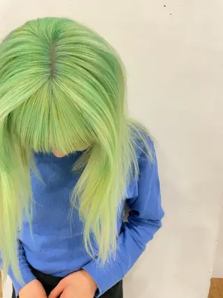 ロング カラー パーマ 吉田一輝 外国人パーマのヘアスタイル