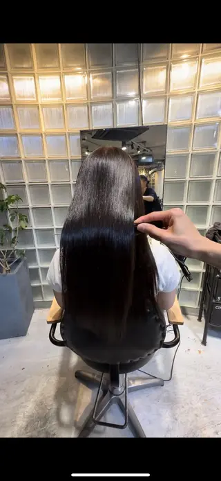 ロング 🪐縮毛矯正／海陸 翔のヘアスタイル