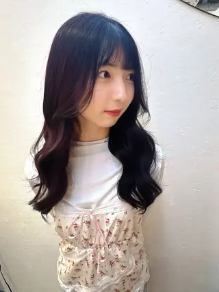 セミロング カラー レイヤーカット ♥kanaのヘアスタイル