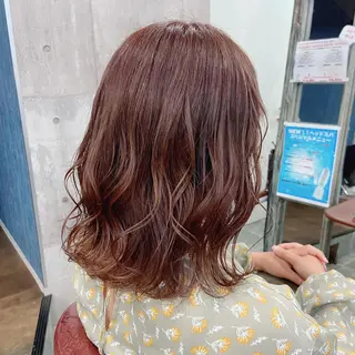 ミディアム カラー 全店No.1🏆✨ 💐深江裕稀💐のヘアスタイル