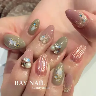 ネイル Arowa 伊田のネイルデザイン