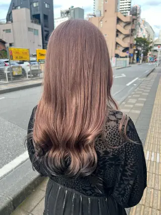 ロング カラー yuuna. 🪽のヘアスタイル