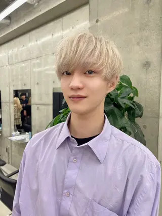 ショート カラー メンズ LINOET NAGOYA所属・中川 来紀のヘアスタイル