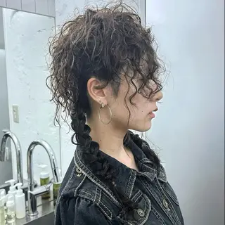 カラー ユメナ ̖́-のヘアスタイル