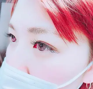 ロング カラー パーマ ヘアアレンジ メンズ キッズ ネイル マツエク・マツパ 透明感カラー💖 Stylist佐藤澪のマツエク・マツパデザイン