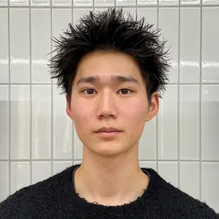 ショート カラー メンズ 🍒暖色カラー🍒 渋谷/YUUのヘアスタイル