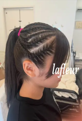 ヘアアレンジ La.fleur ラ.フルールのヘアスタイル