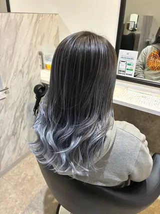 セミロング カラー SEA BELLE YASUのヘアスタイル