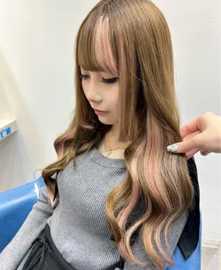 ロング uros.所属・メンズパーマ/ エクステ🌞セナのヘアスタイル