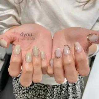 ネイル nail salon ４ｙｏｕ．のネイルデザイン