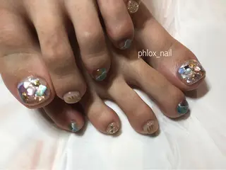 ネイル s/w ＿shokoのネイルデザイン