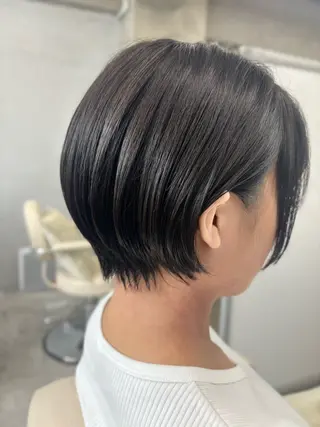 ショート 田代 佳穂のヘアスタイル