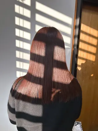 セミロング カラー 伶風/ボブ/ ヘーゼルベージュのヘアスタイル