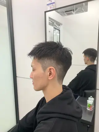 ショート メンズ 本格ヘッドスパ🌿 ×ヘア　佐藤のヘアスタイル