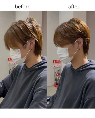 メンズ 心斎橋/メンズカット /パーマ/韓国/せんのヘアスタイル