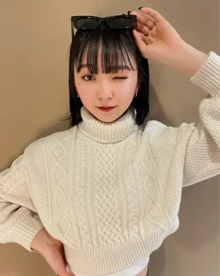 ショート SALOWIN所属・ブリーチ✨ ボブ🪢レイヤーのヘアスタイル