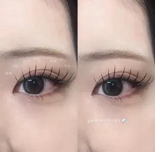 マツエク・マツパ Sacco栄 夏山のマツエク・マツパデザイン