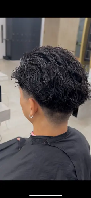 パーマ メンズ カイト/メンズカット /メンズパーマのヘアスタイル