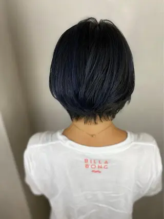 ショート カラー L’atelier BROCANTE （ラトリエ　ブロカント）所属・BROCANTE立川 karasawa.nのヘアスタイル