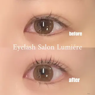 マツエク・マツパ Lumiére 鈴木咲良のマツエク・マツパデザイン