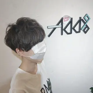 ショート カラー パーマ ヘアアレンジ Add9 柳田健登のヘアスタイル