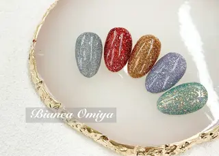 ネイル ネイルサロンビアンカ 大宮店長 モリサワのネイルデザイン