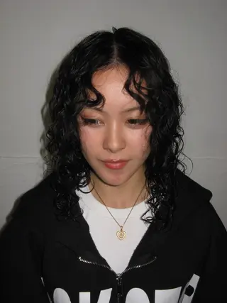 ミディアム 石崎 啓太のヘアスタイル