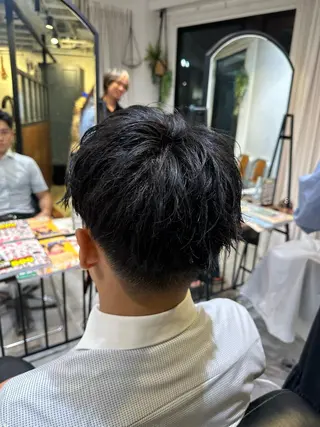 メンズ SALOWIN渋谷caldo店B1所属・岐津公太 メンズ縮毛矯正のプロのヘアスタイル