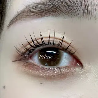 マツエク・マツパ Felicie＊ Sayakaのマツエク・マツパデザイン