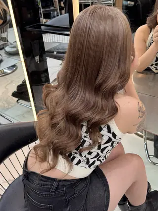 ロング カラー Lapis渋谷本店 Rikoのヘアスタイル