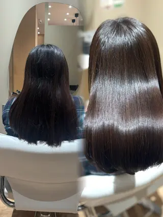 セミロング 中島 愛佳🐥のヘアスタイル