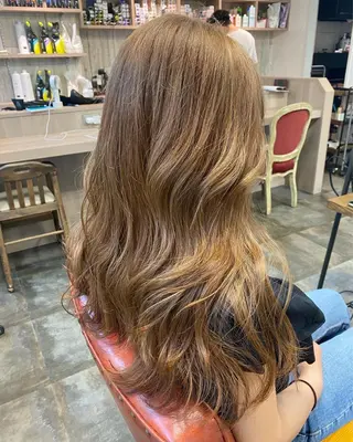 ロング ハイトーンボブ Mizuki.のヘアスタイル