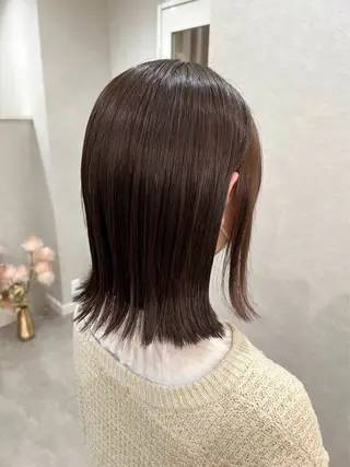 ミディアム color couture みほのヘアスタイル