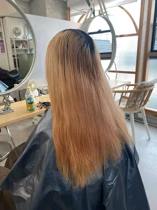 ミディアム カラー メンズ soi所属・ケアブリーチ/ツヤ髪 /ハイトーン/西村のヘアスタイル