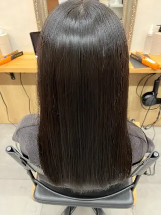 ロング レイヤー/縮毛矯正 /新宿/佐藤巧己✨のヘアスタイル