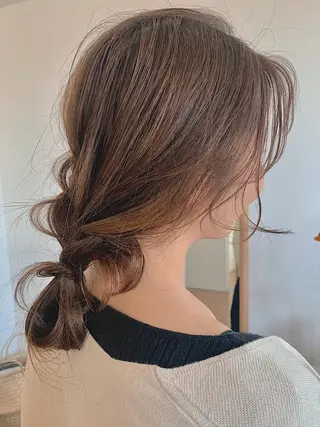 カラー ヘアアレンジ 長井 徹行のヘアスタイル