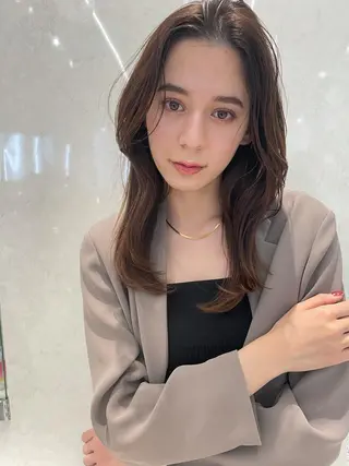 ロング カラー レイヤーカット🎀 kanaのヘアスタイル