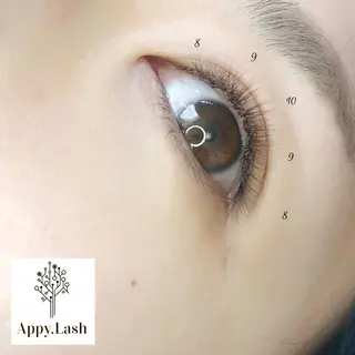 マツエク・マツパ まつげと眉の専門店 Appy.Lashのマツエク・マツパデザイン