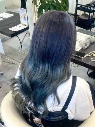 ロング カラー ハイトーン/髪質改善 /韓国SUZUKAのヘアスタイル