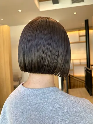 ショート sea by luvismけやき通り2号店所属・ボブ/ショート/ 縮毛矯正/岸本恭明のヘアスタイル