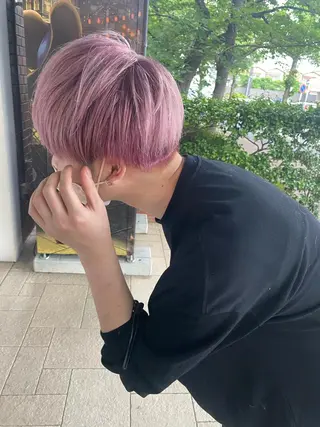 カラー メンズ Chihiro .のヘアスタイル