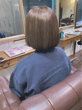 ショート カラー ヘアアレンジ As hair所属・柔らか垢抜けｶﾗｰと ｶｯﾄ🫧ASUKAのヘアスタイル