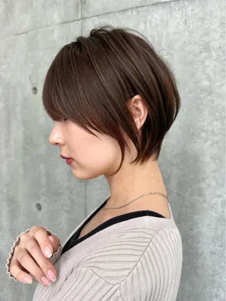 ショート 大人美人ショート 杉浦主馬のヘアスタイル