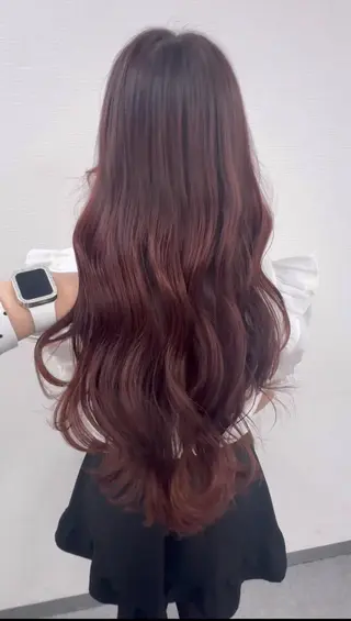 ロング カラー 🎀愛されgirly ヘア🫧Ayakaのヘアスタイル