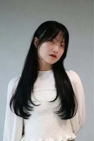 ロング 細山田 りゅうせいのヘアスタイル