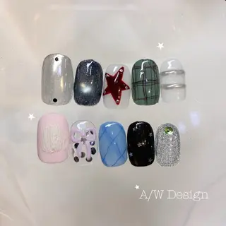 ネイル ネイルサロン　SLASH所属・Aki ୨୧のネイルデザイン